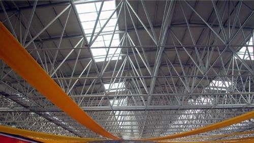 密山盘点螺栓球网架构件施工前的检验工作